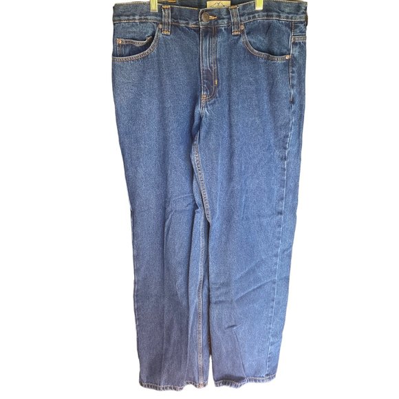Blue Mountain Jeans Blue Mountain Mens Relaxed Fit Jeans Size 3634